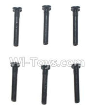 Subotech BG1510A Parts-WLS031 Half tooth screws(6pcs)-2.3X13.5,Subotech BG1510A RC Car Spare parts Accessories,1:24 4WD BG1510A RC Racing Car parts,High Speed Drifting Buggy Parts